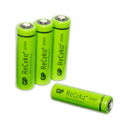GP Oplaadbare AA-batterijen 2100mAh NiMH 4PK – productafbeelding 2