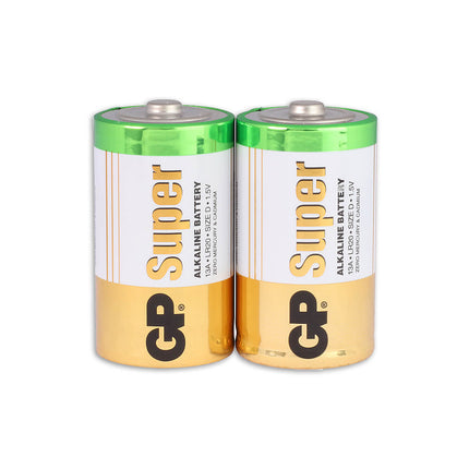 GP Super Alkaline D-batterijen 2PK – productafbeelding 2