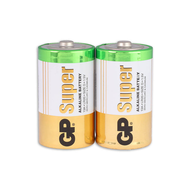 GP Super Alkaline D-batterijen 2PK – productafbeelding 2
