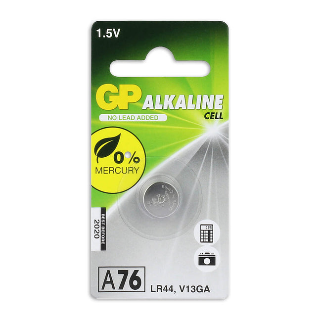 GP LR44 Alkaline knoopcel 1.5V 1PK