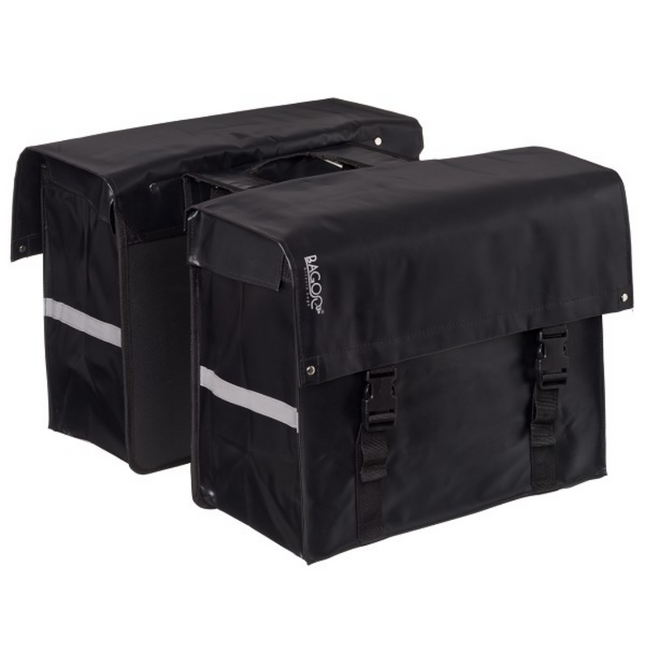 FF1302B Bagoo tas dubbel zwart 58L