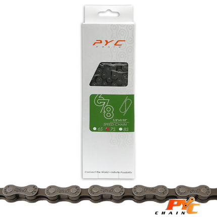 P.Y.C. Fietsketting 7 speed