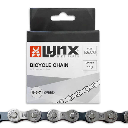 Lynx Fietsketting 5-6-7 speed