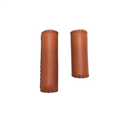 CE0403A Poignées Falkx Cuir marron 85/125