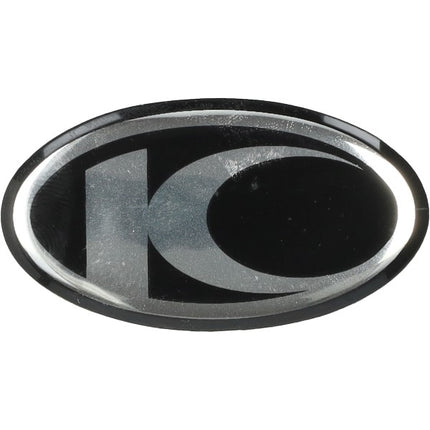 sticker Kymco origineel logo klein zwart sento 86102-kfa6-e00-t02