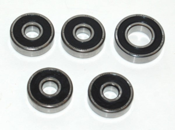 wiellagerset bac sterwiel voor+achter 5pcs kreidler