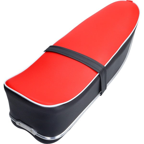 buddyseat (made in EU) dicht 1963+1966 3v rood/zwart kreidler