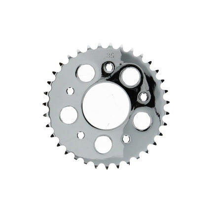 rear sprocket 35t 1/4 chrome Kreidler