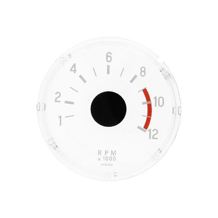 verre de compteur VDO bande rouge Kreidler, Zundapp