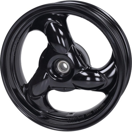 Roue arrière Kymco d'origine noir brillant Agility Delivery, Agility 12 pouces 7005066zw