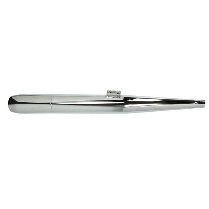 Pot d'échappement Jamarcol (fabriqué en UE) modèle 6.3 sans soudure 28mm chrome Kreidler