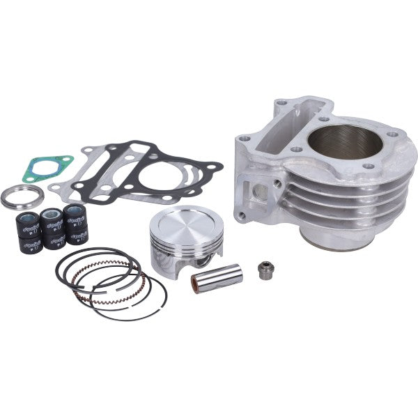 cilinder polini aluminium 4t 80cc 50mm agility, dink, kymco, people-s, sco gy6, super-8 125.0007