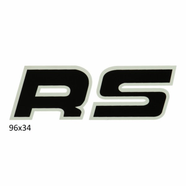 autocollant noir/blanc kreidler rs