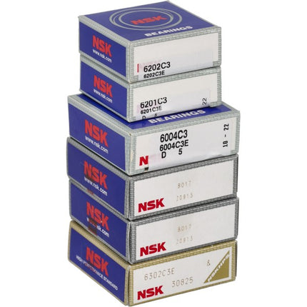 Bearing set NSK crankshaft transmission 6-piece Kreidler 3v-4v-5v