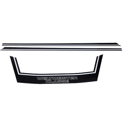 decal set buddy seat World Champion Class black Kreidler