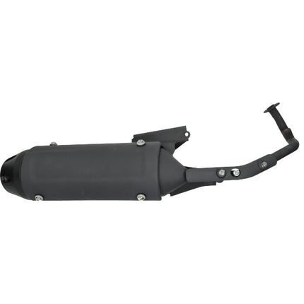 exhaust euro-4 kymco black agility 16+, agility 16inch 1830a-alk1-e9500