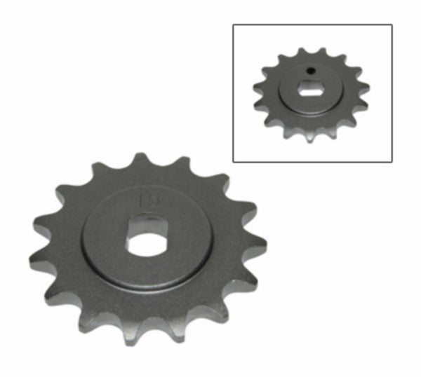 Pignon avant DMP qualité A 15 dents 1/4 Kreidler 5v