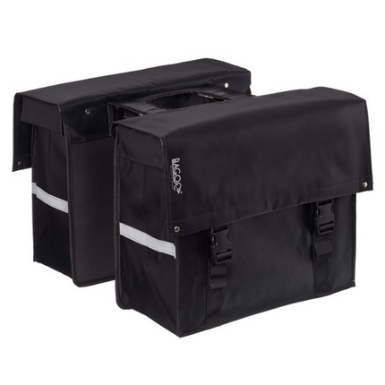 FA0601A Tas Bagoo dubbel zwart 46L
