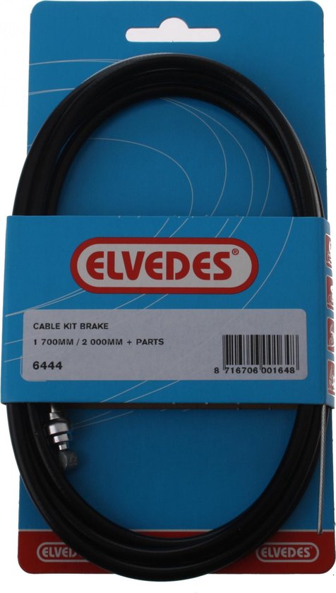 Fiets remkabel - Elvedes achterrem kabel 1.65-2.0m