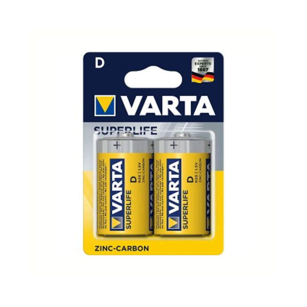 QA0704A Batterij Varta D R20 blister