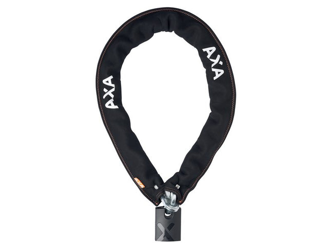 Kettingslot Axa Newton Promoto+ 4 130/10,5 met neopreen hoes - zwart