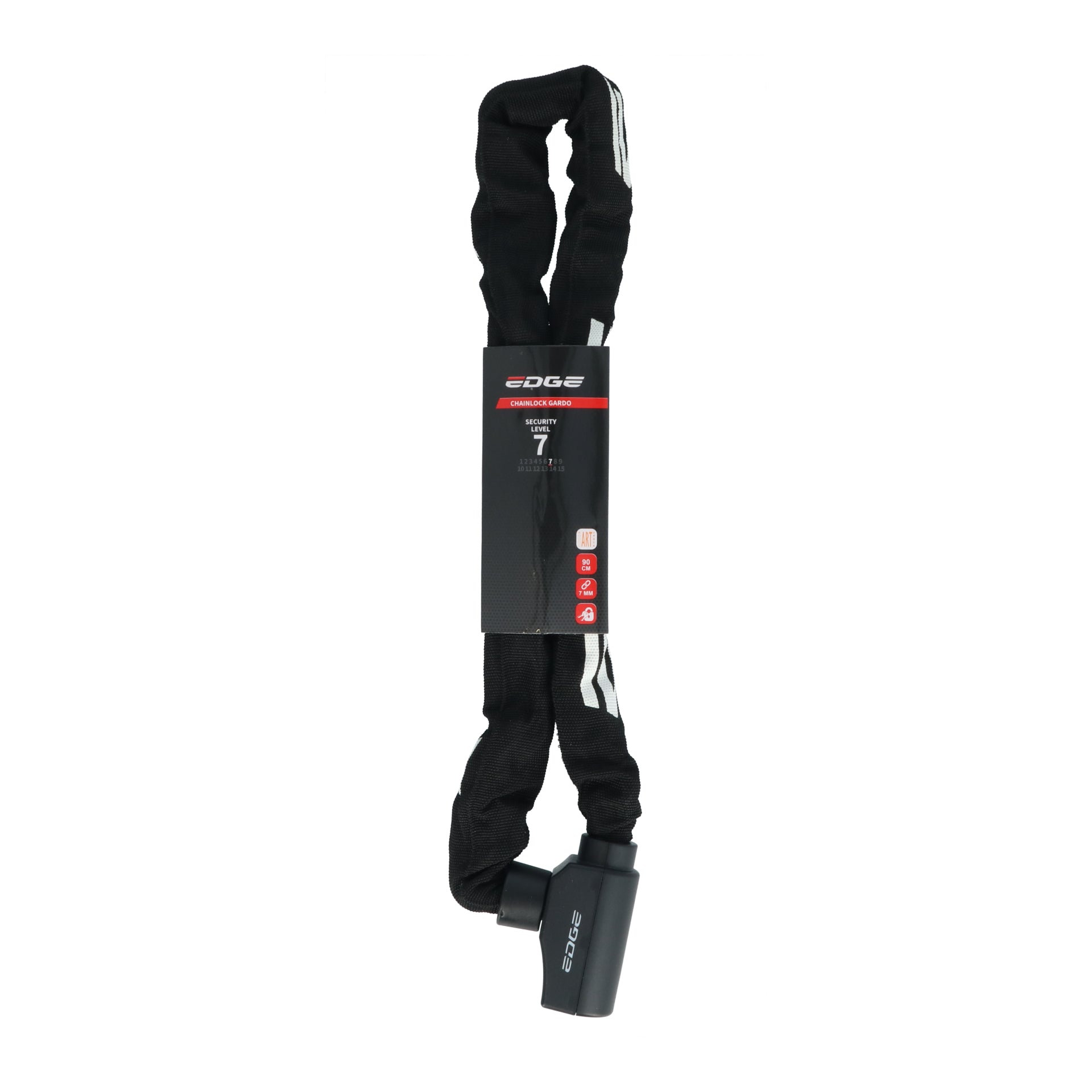 Kettingslot Edge Gardo ART1 90cm - zwart