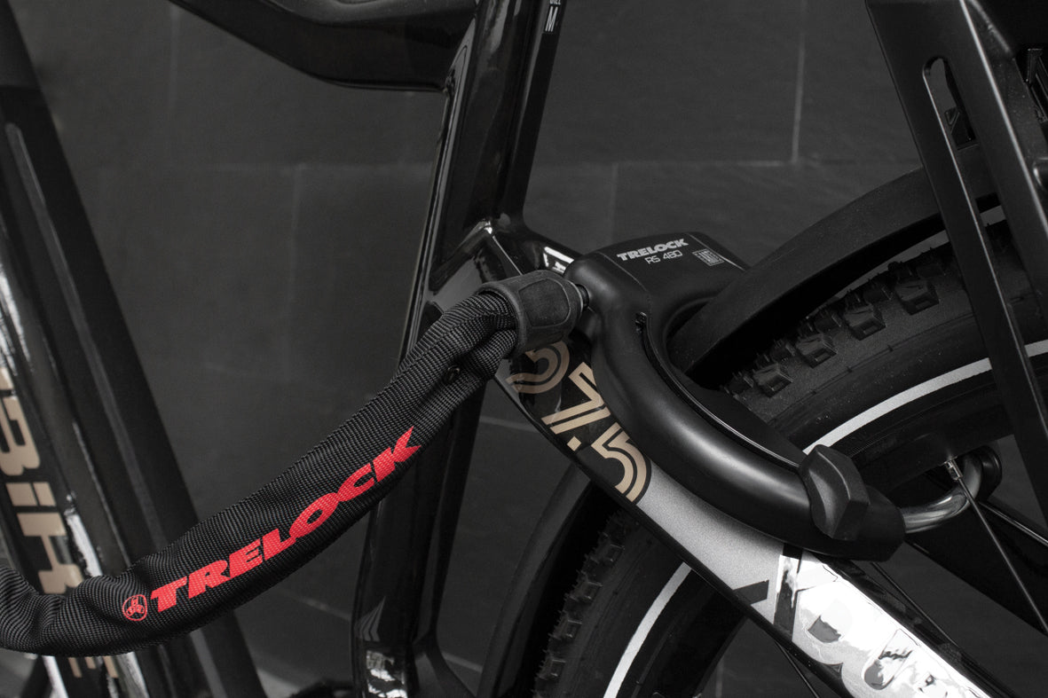 Ringslot Trelock RS 480 Protect-O-Connect XL NAZ - zwart