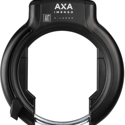 Ringslot Axa Imenso X Large met vaste sleutel - zwart (werkplaatsverpakking) - afbeelding 3