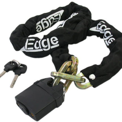 Edge Power chain lock ø10 mm / 120 cm - black