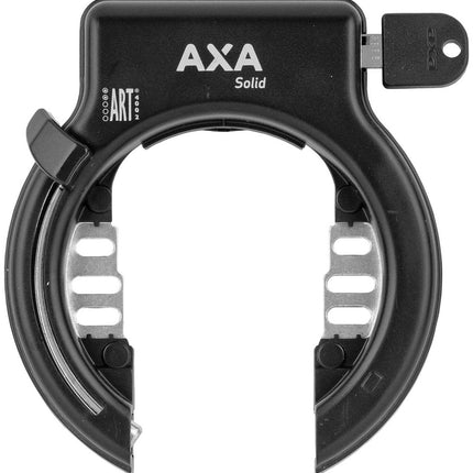 Ringslot Axa Solid - zwart (op kaart)