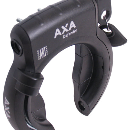 Ringslot Axa Defender topbout bevestiging - zwart (werkplaatsverpakking)