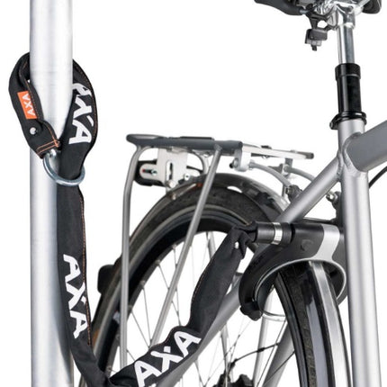 Ringslot Axa Victory Retractable met uitneembare sleutel - grijs/zwart