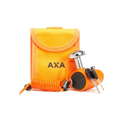 Schijfremslot Axa Pro Block ø16mm - oranje (op kaart)