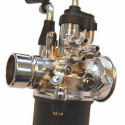 carburateur DMP model Dellorto handchoke 17.5mm chroom minarelli hor+vert