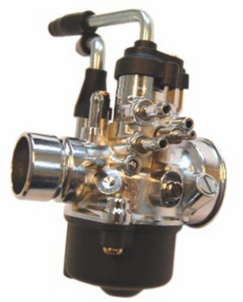 carburateur DMP model Dellorto handchoke 17.5mm chroom minarelli hor+vert