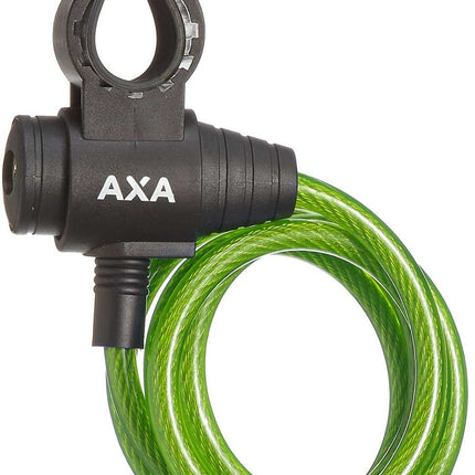 Spiraalkabelslot Axa Zipp 120/8 - groen