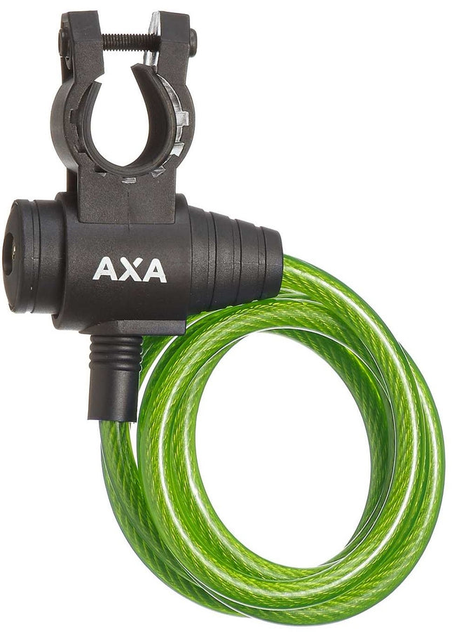 Spiraalkabelslot Axa Zipp 120/8 - groen