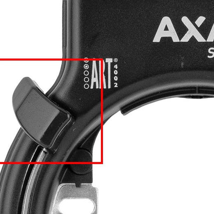 Bouton tournant Axa Solid - noir