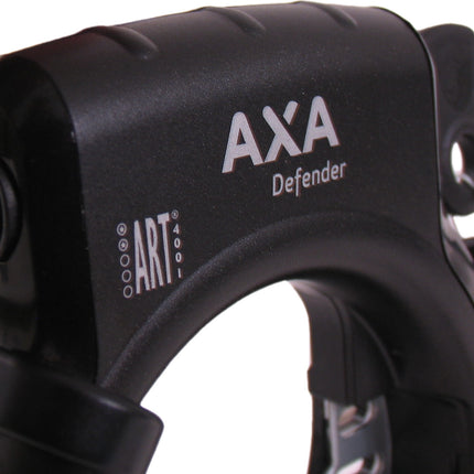 Ringslot Axa Defender met Bosch 2 tube cilinder  - glanzend zwart (werkplaatsverpakking) - afbeelding 2