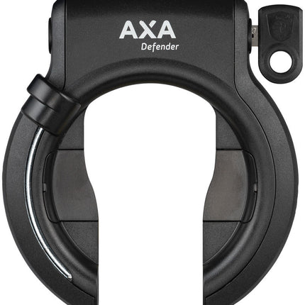 Ringslot Axa Defender Bosch 3 tube cilinder - glanzend zwart (werkplaatsverpakking)