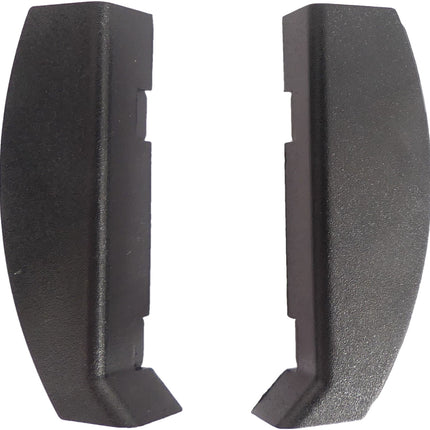 Afdekkapjes voor Axa Block XXL ringslot - zwart