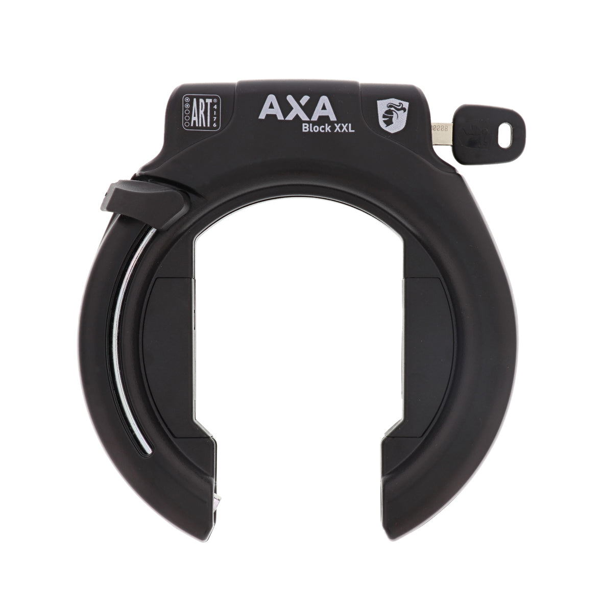 Ringslot Axa Block XXL met ULC100 insteekketting en zadeltasje