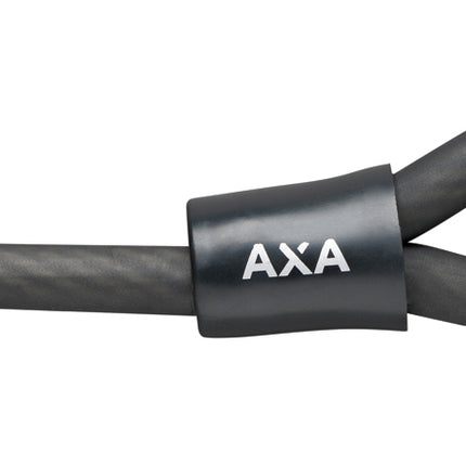 Slotkabel Axa Double Loop 120/10 - zwart