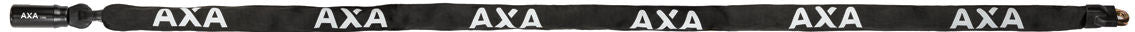 Kettingslot Axa Linq 180/9.5 met polyester hoes - zwart