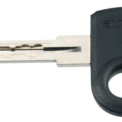 Ringslot Axa Defender Retractable - grijs / mat zwart