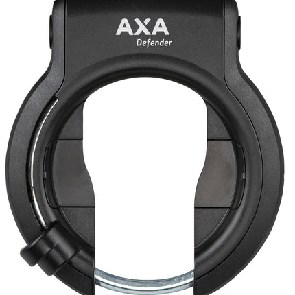 Ringslot Axa Defender Retractable - zwart