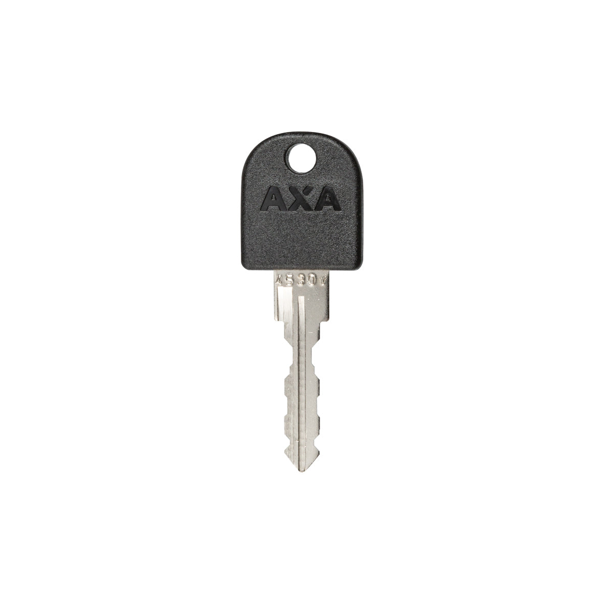Ringslot Axa Solid Plus met afdekkapjes - zwart (werkplaatsverpakking)