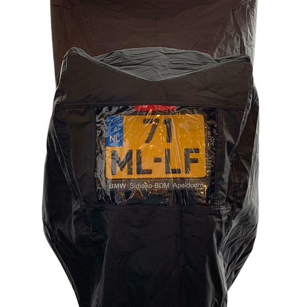 Motorhoes DS Covers ALFA medium - zwart - afbeelding 6
