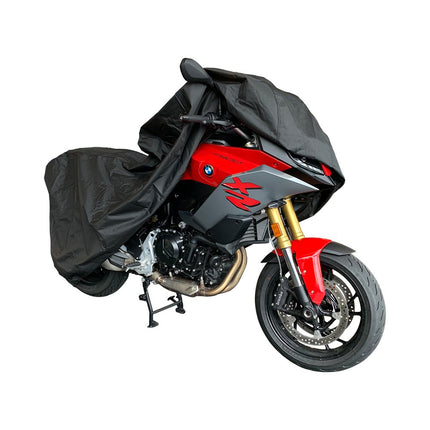 Motorhoes DS Covers ALFA medium - zwart - afbeelding 3