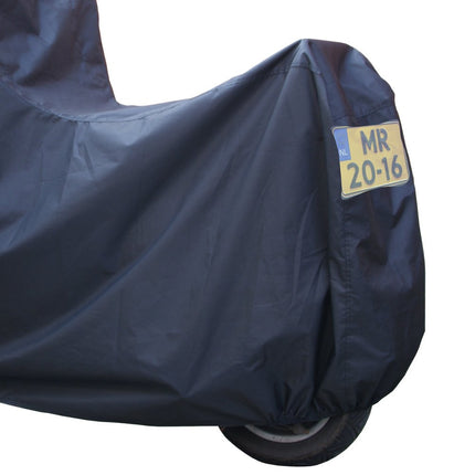 Motorhoes DS Covers ALFA TOPCASE XXL - zwart - afbeelding 5